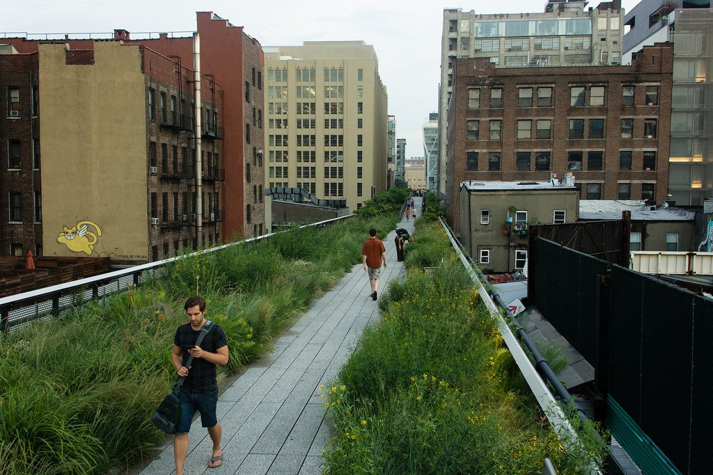 The High Line Walkway, New York City