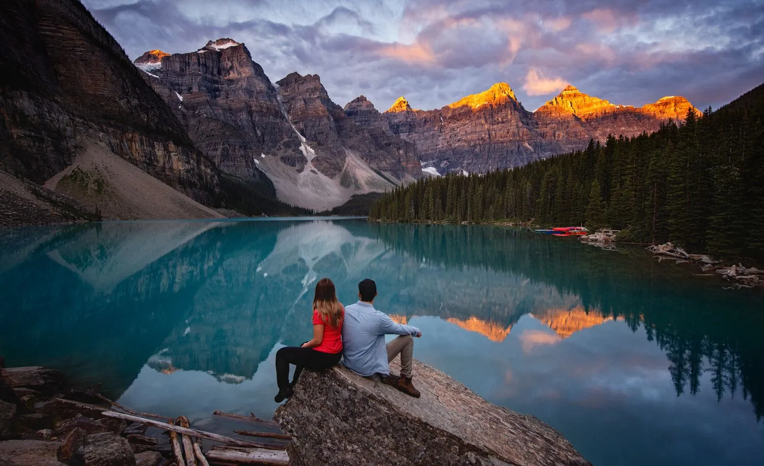Moraine Lake, Alberta, Canada