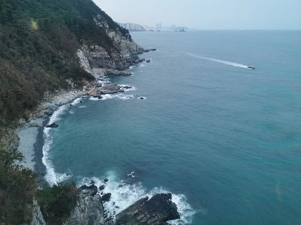 cliffs at Taejongdae Resort Park