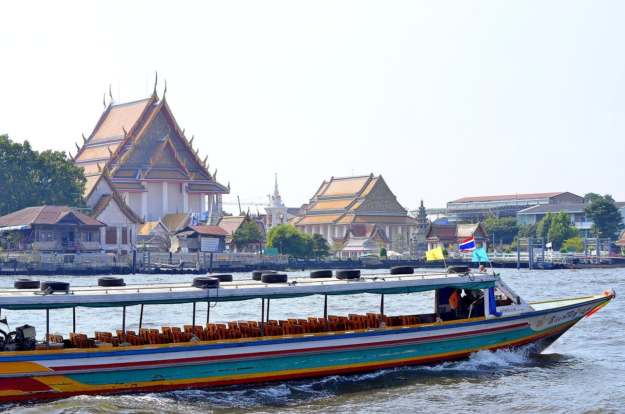 bangkok, thailand, boat