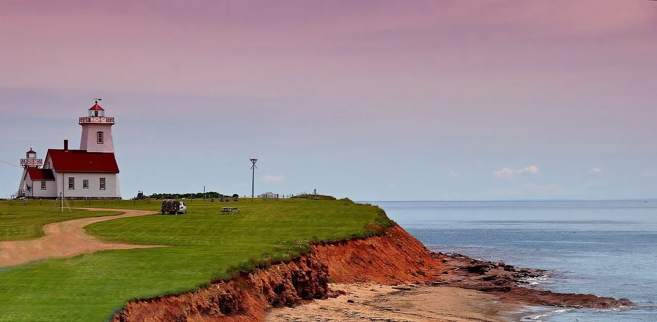 lighthouse, prince edward island, coast-