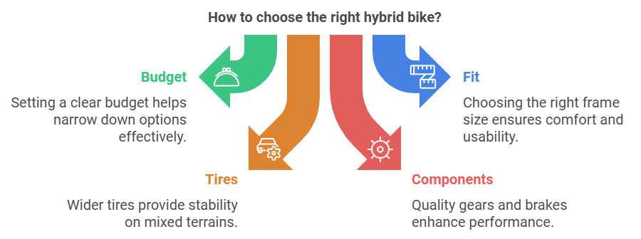 best hybrid bikes for under $500