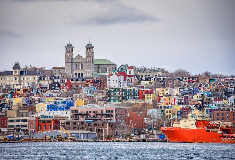 St. Johns Newfoundland waterfront image