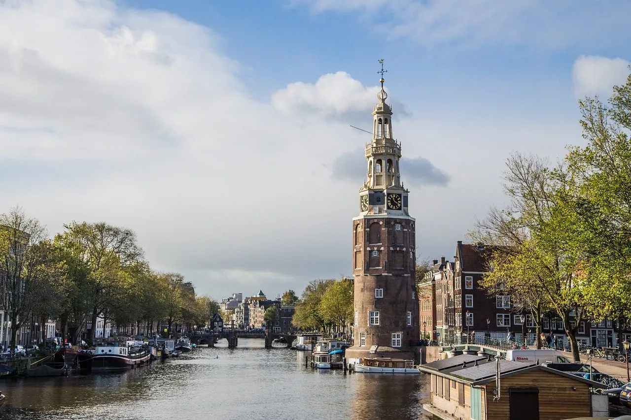 architecture, river, water