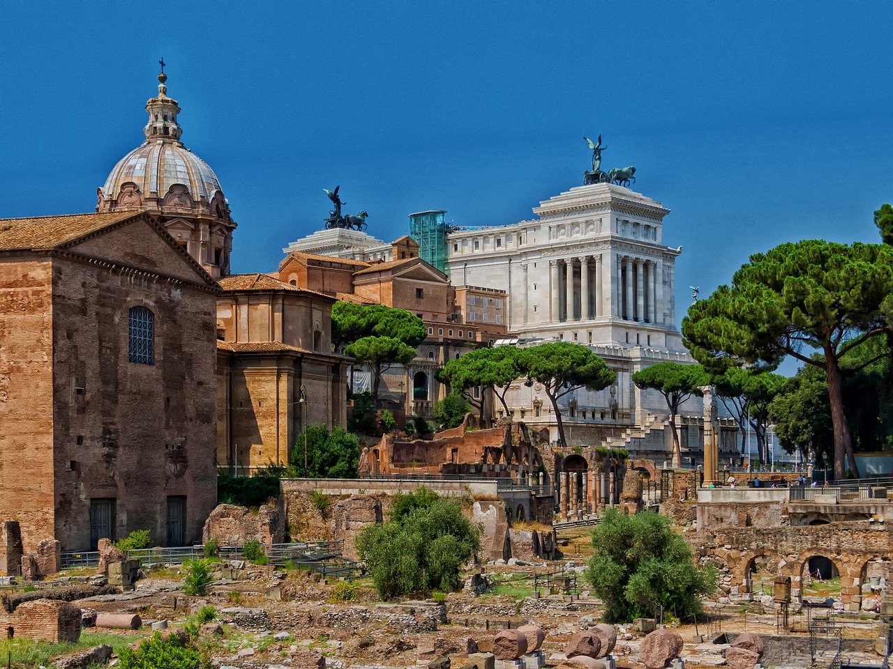 forum romanum, rome, italy-391191.jpg