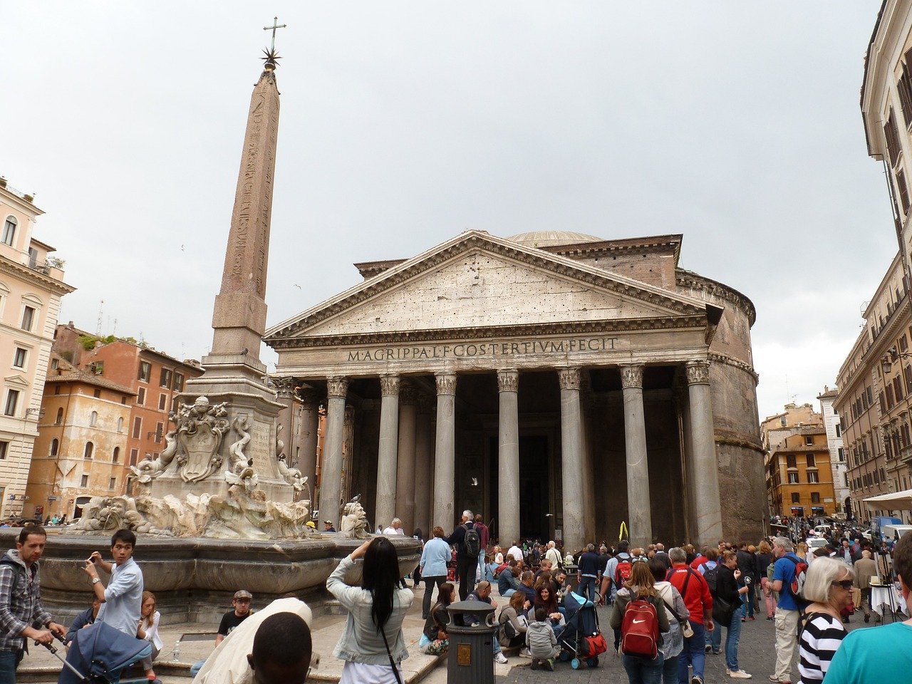 rome, roman pantheon, architecture