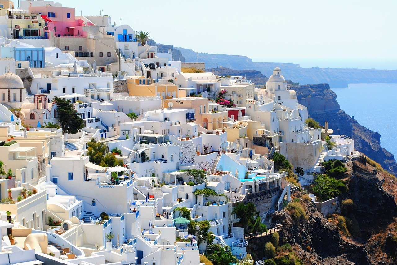 santorini, travel, holidays