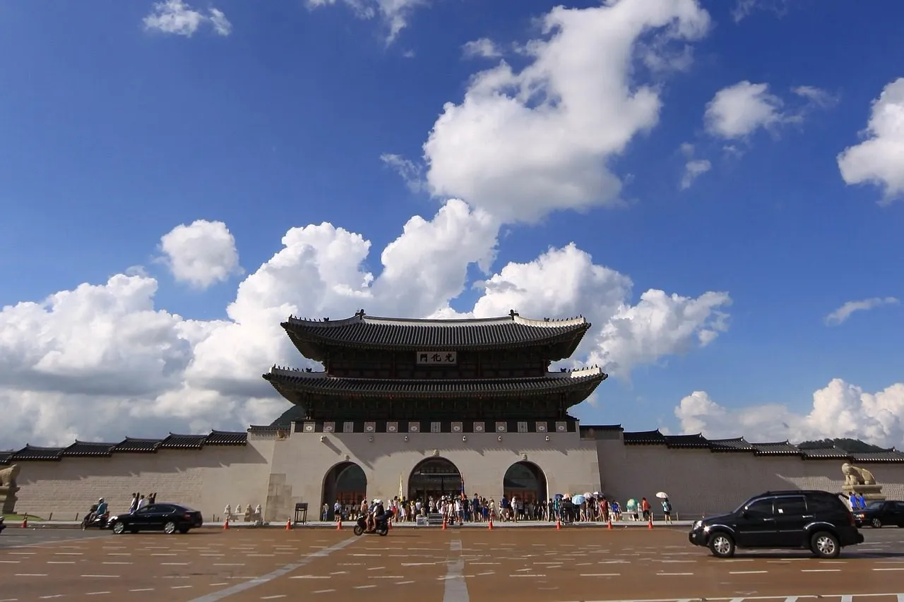 seoul, nature, Gwanghwamun