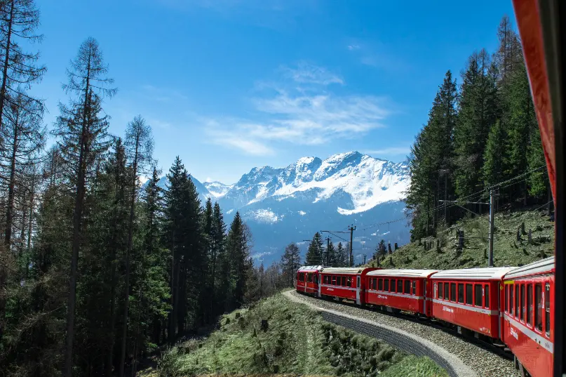 The Bernina Railway