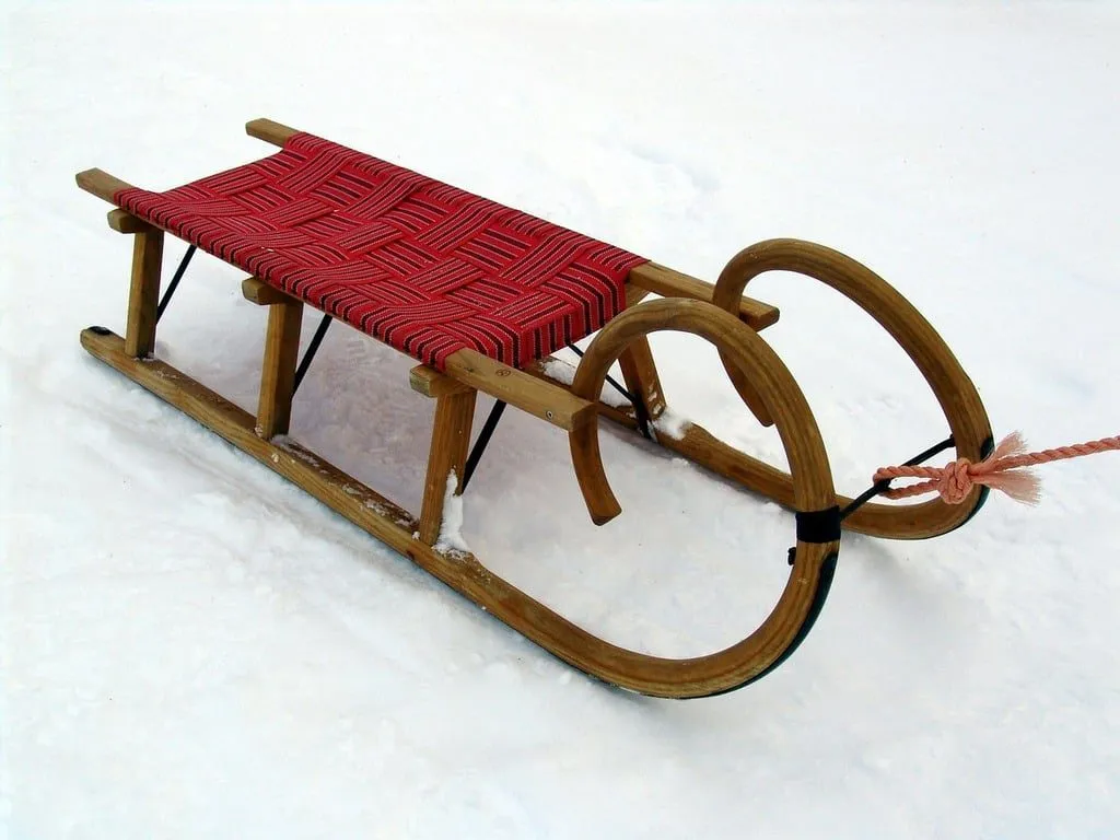 sledding