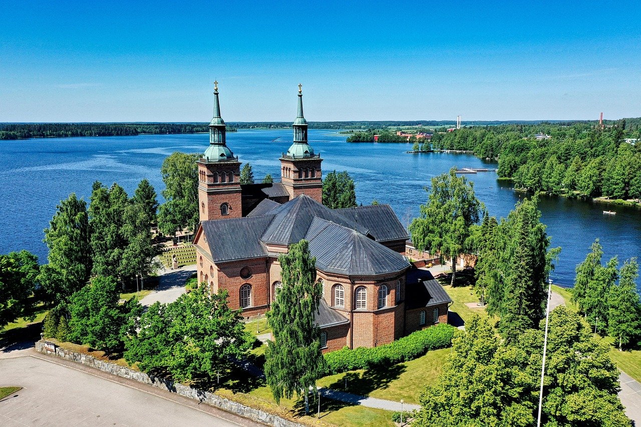 tyrvää church, church, river, architecture, kokemäenjoki, vammala, sastamala, finland, landscape, church, finland, finland, finland, finland, finland, landscape-7285921.jpg