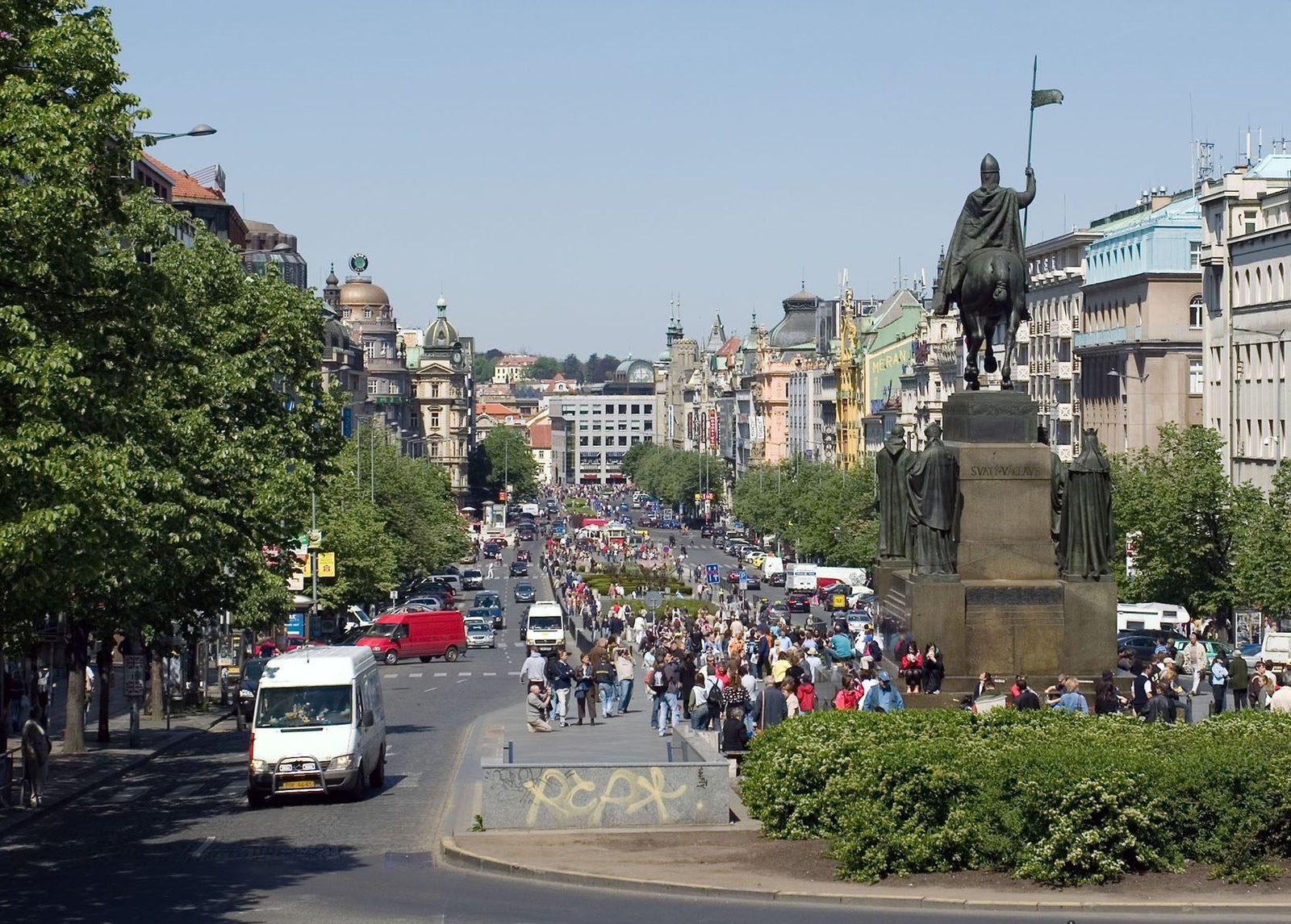 Wenceslas Square Prague