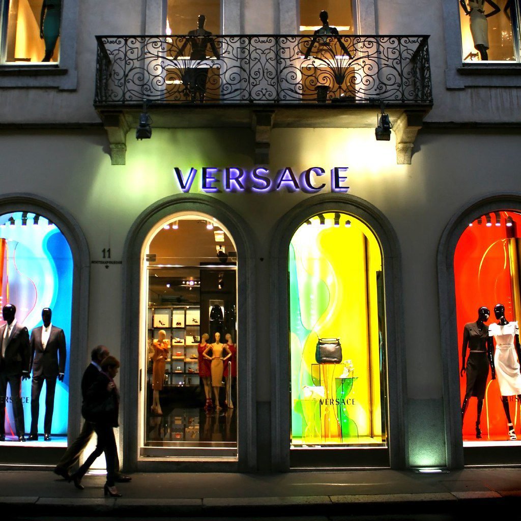 luxury fashion houses in Milan