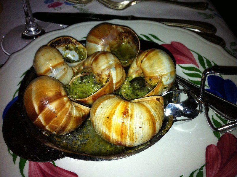 Escargots dish