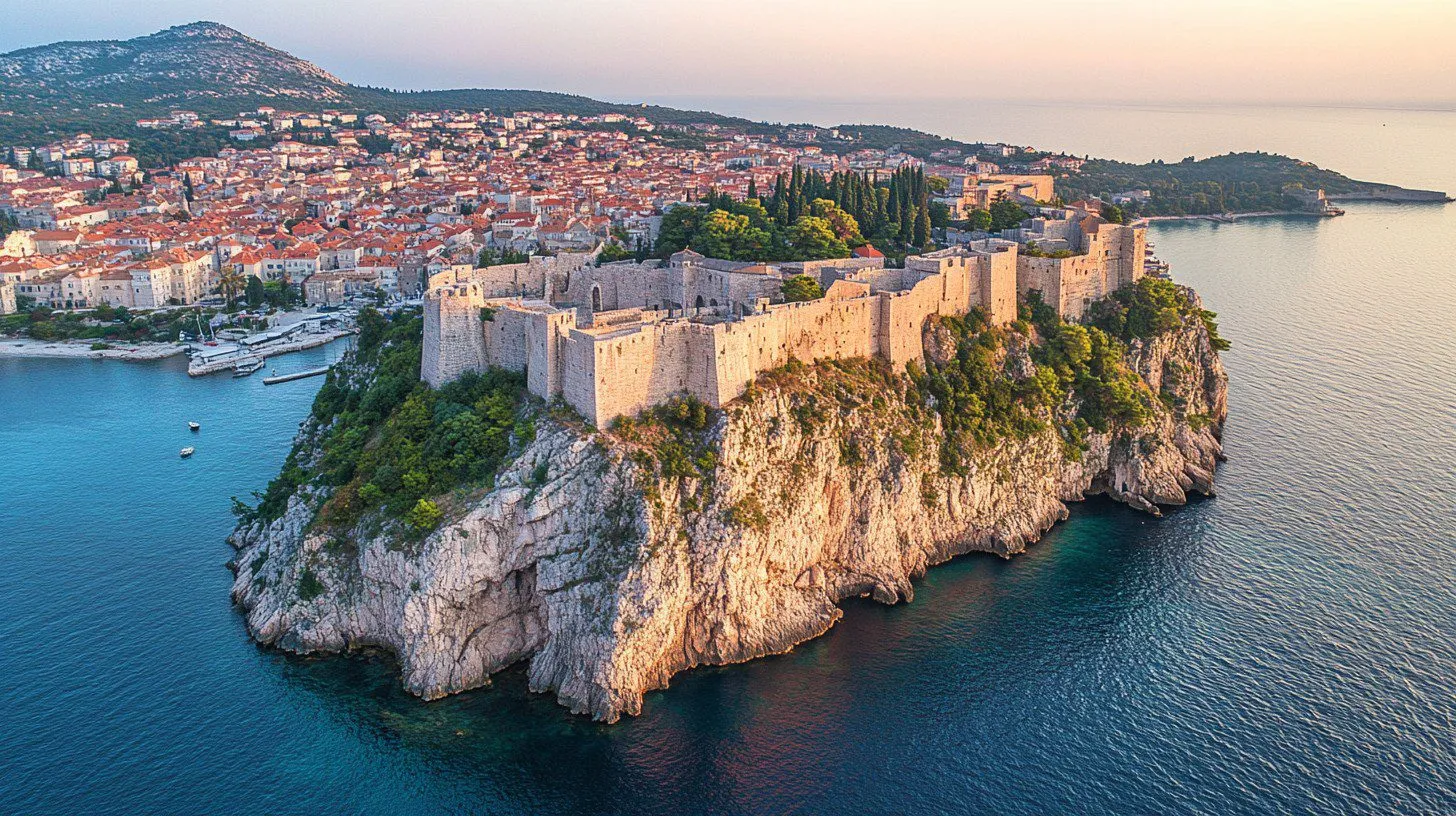 Sunset over Dubrovnik
