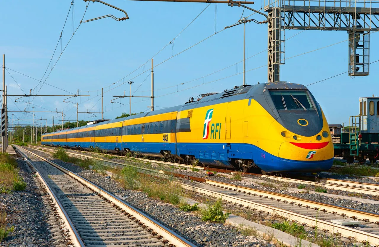 High-speed train, Cancello Scalo, Campania, Italia