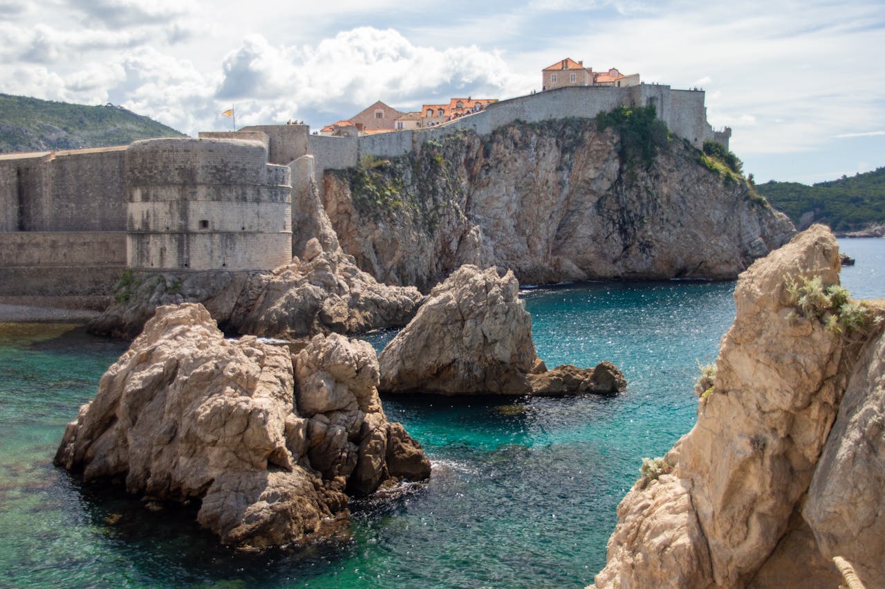 Bokar Fortress, Dubrovnik City Walls, Dubrovnik, Croatia