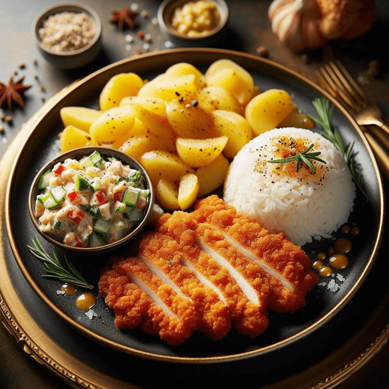 schnitzel, flesh, meal, food, breaded, nourishment, enjoy the meal, pork, ai generated, meal, meal, meal, meal, meal