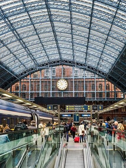 2-day trip from London to Europe by train