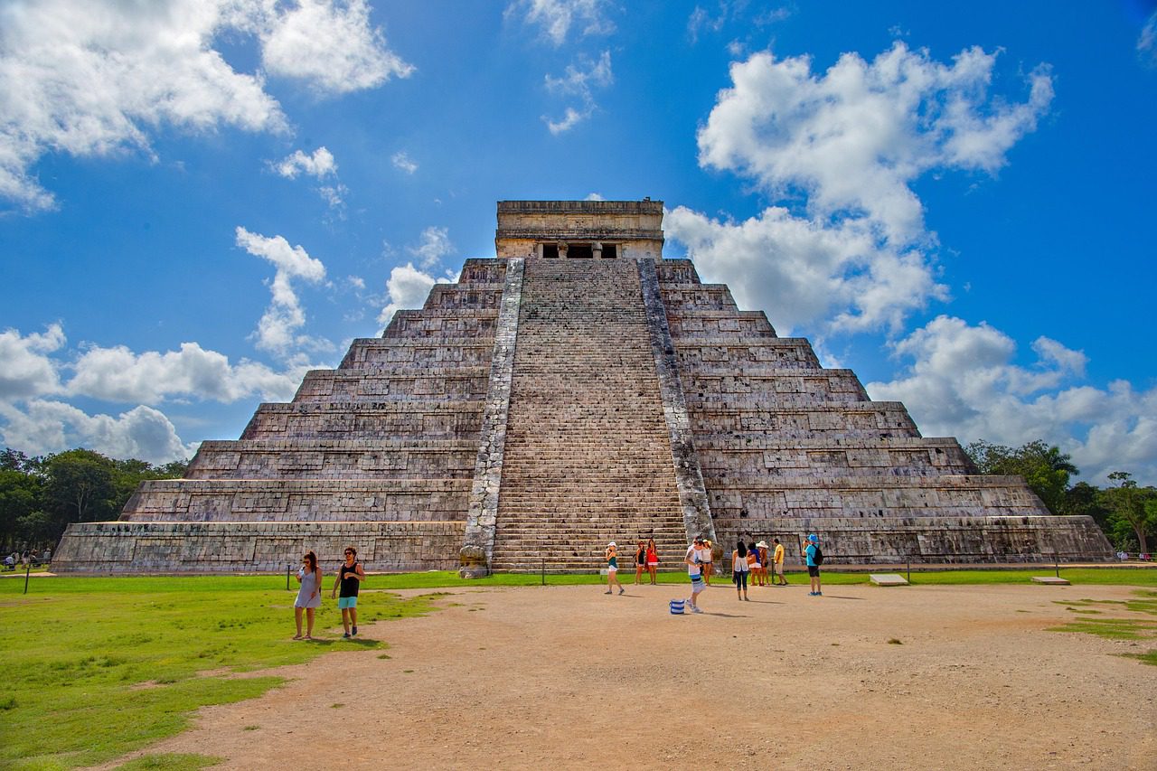 pyramid, kukulkan, chichen itza, mexicojpg