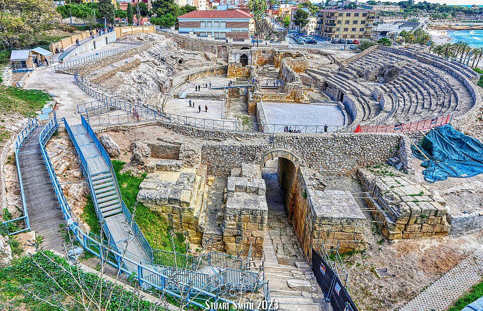 Roman AmphitheatreTarragona Catalonia Spain