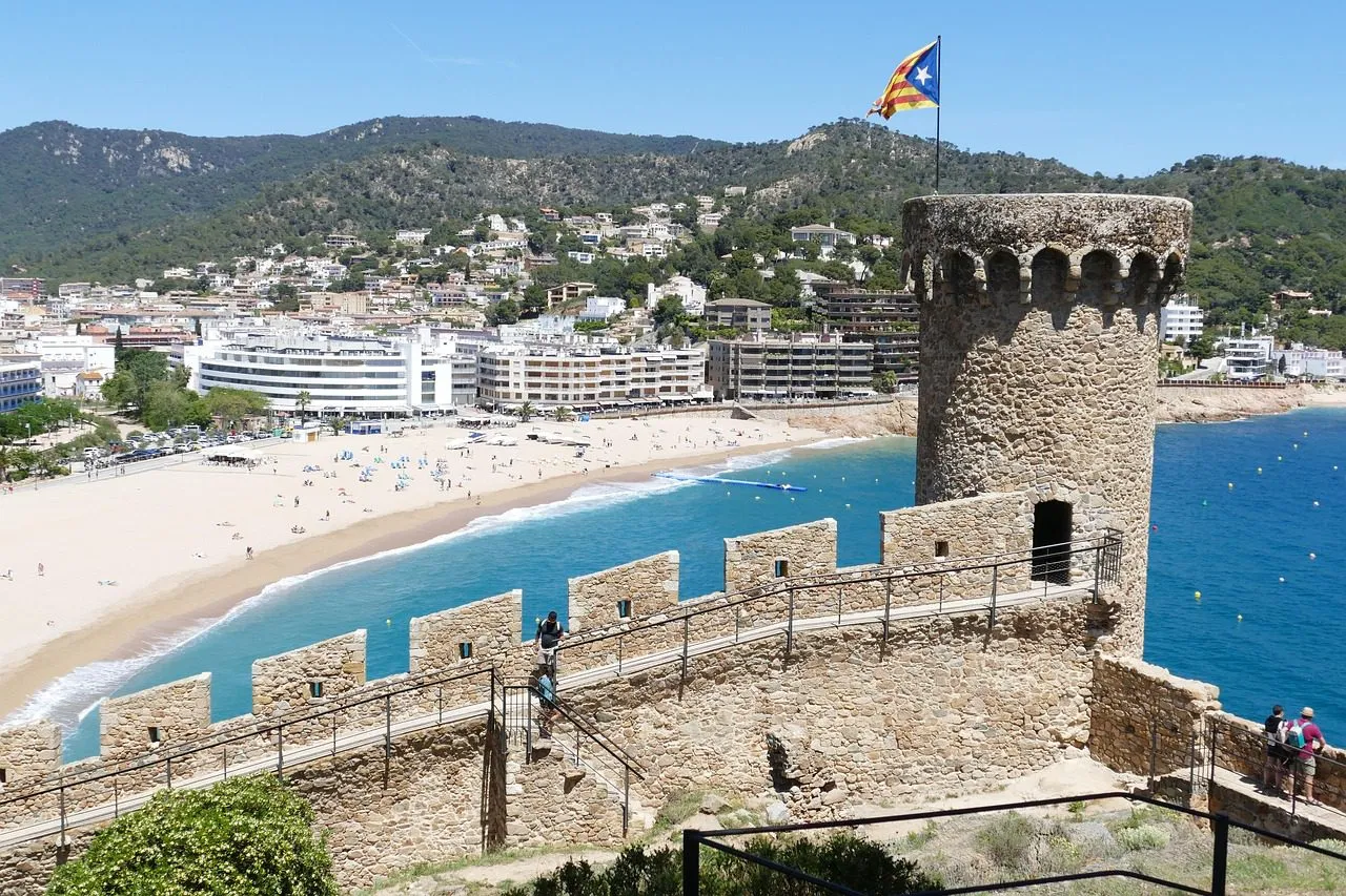 spain-nature-costa-brava-landscape-mediterranean-tossa-de-mar-beach-bay-catalonia-castle-tower-4682980
