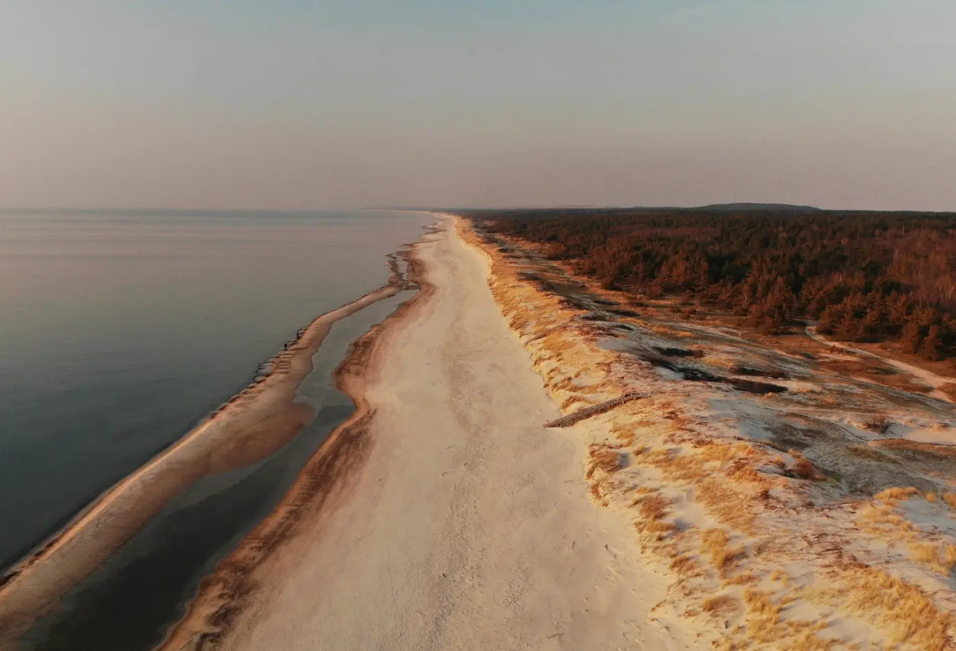 The Curonian spit Lithuania