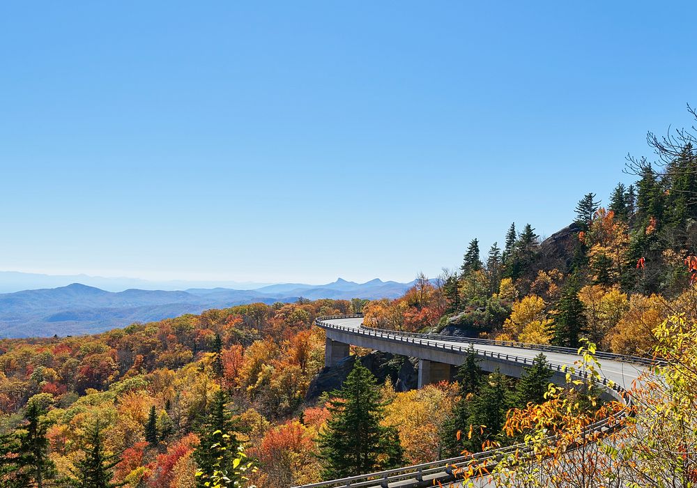 Blue Ridge Parkway Fall Image, North Carolina