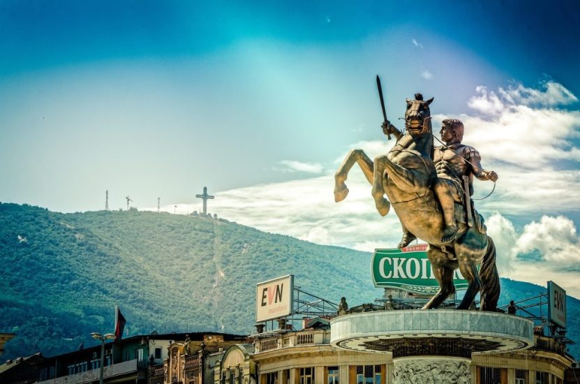 alexander the great, statue, monument, nature, landmark, mountain, macedonia, skopje, millennium cross-7606304.jpg